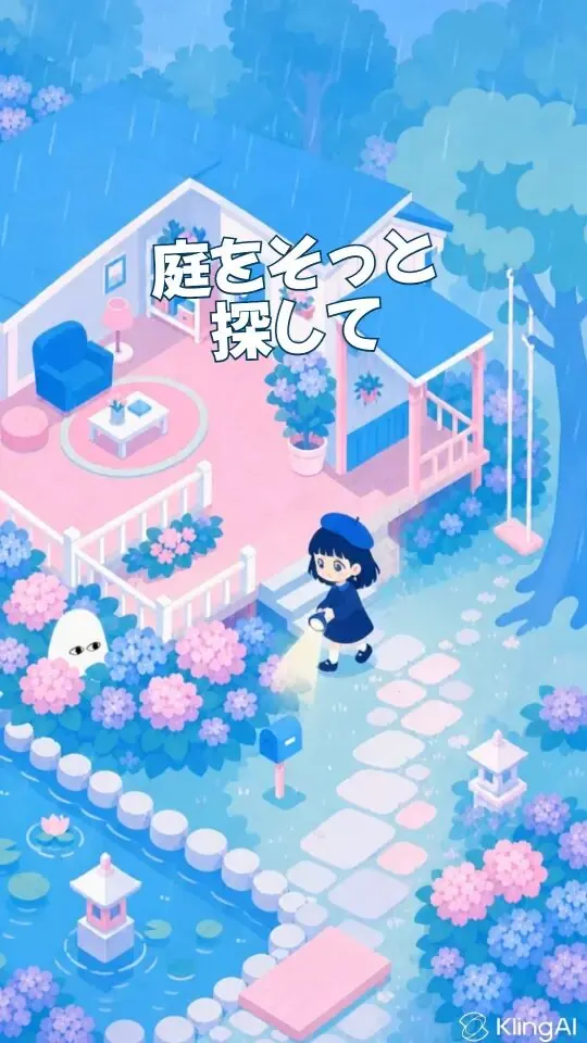 おばけを探すゲーム企画の広告の冒頭