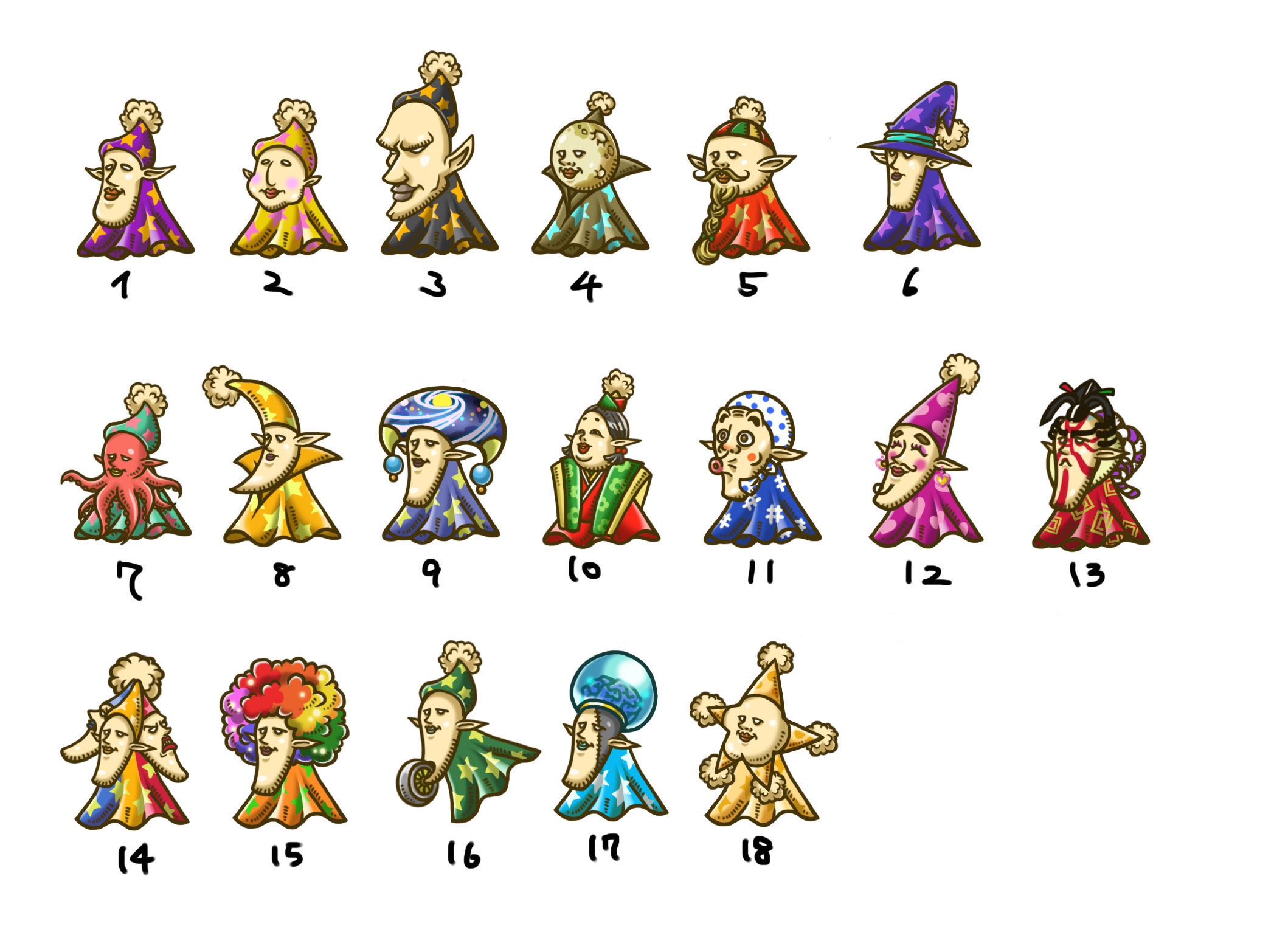 ようせいの光のバトル画面